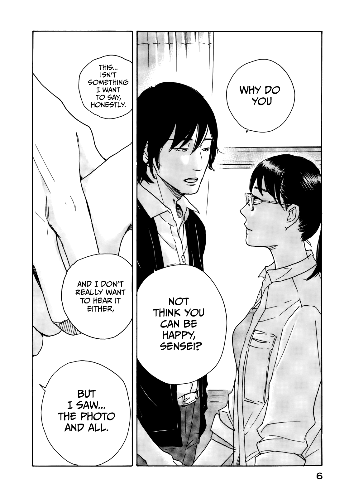 Sensei No Shiroi Uso Chapter 25 #9