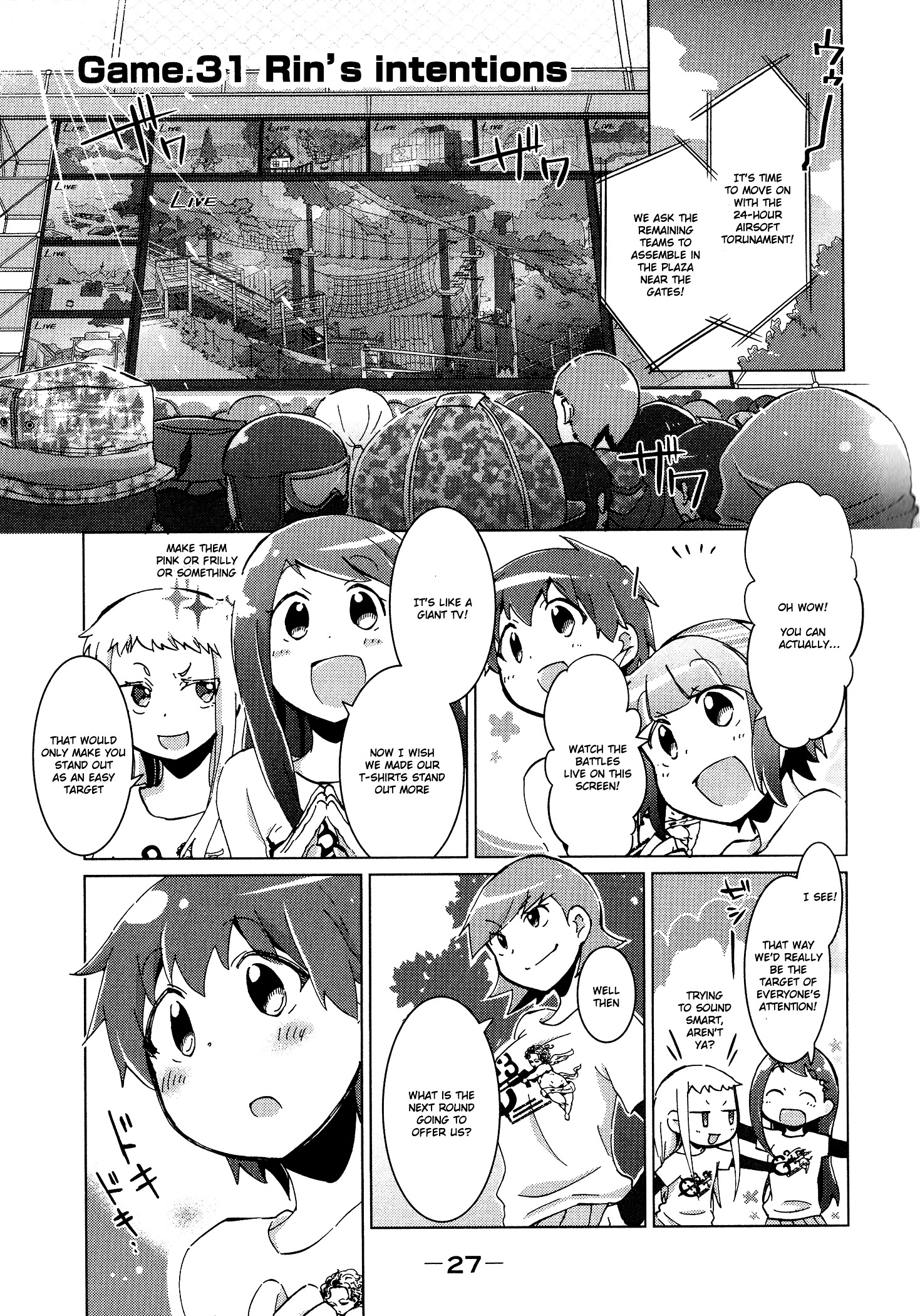 Tokurei Sochi Dantai Stella Jogakuin Koutouka C3 Bu Chapter 31 #1