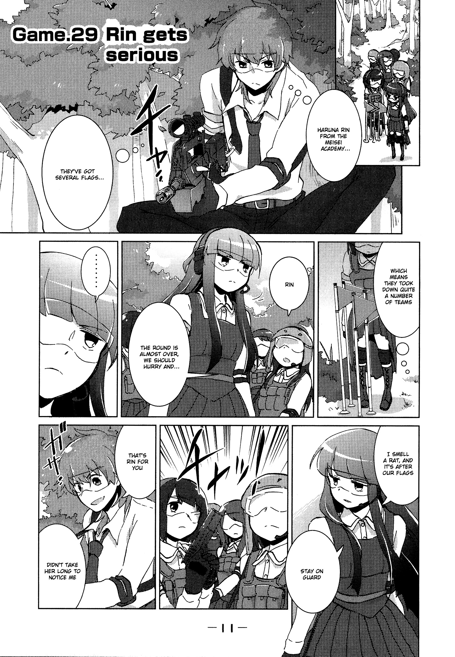 Tokurei Sochi Dantai Stella Jogakuin Koutouka C3 Bu Chapter 29 #1