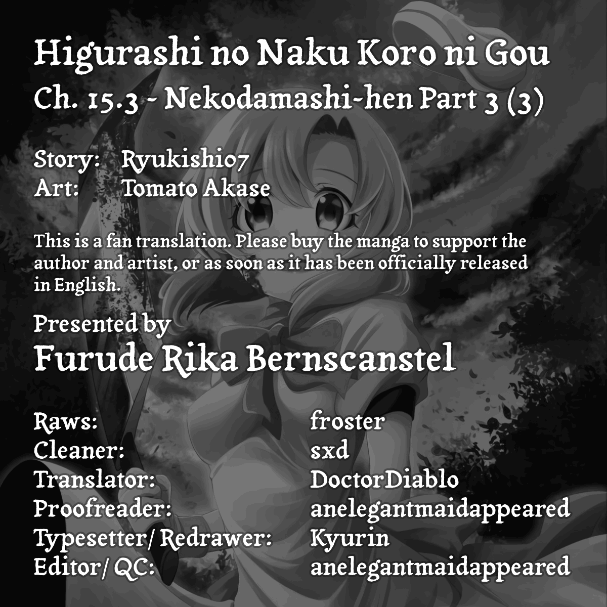 Higurashi No Naku Koro Ni Gou Chapter 15.3 #1