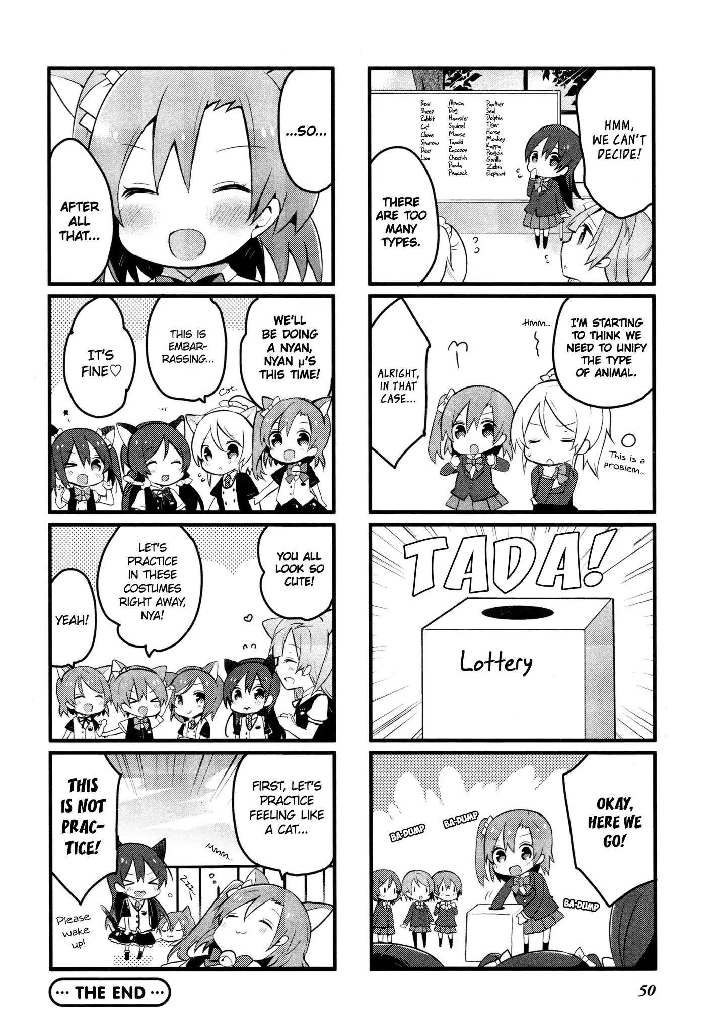 Love Live! Comic Anthology Μ's Precious Days Chapter 0.2 #8