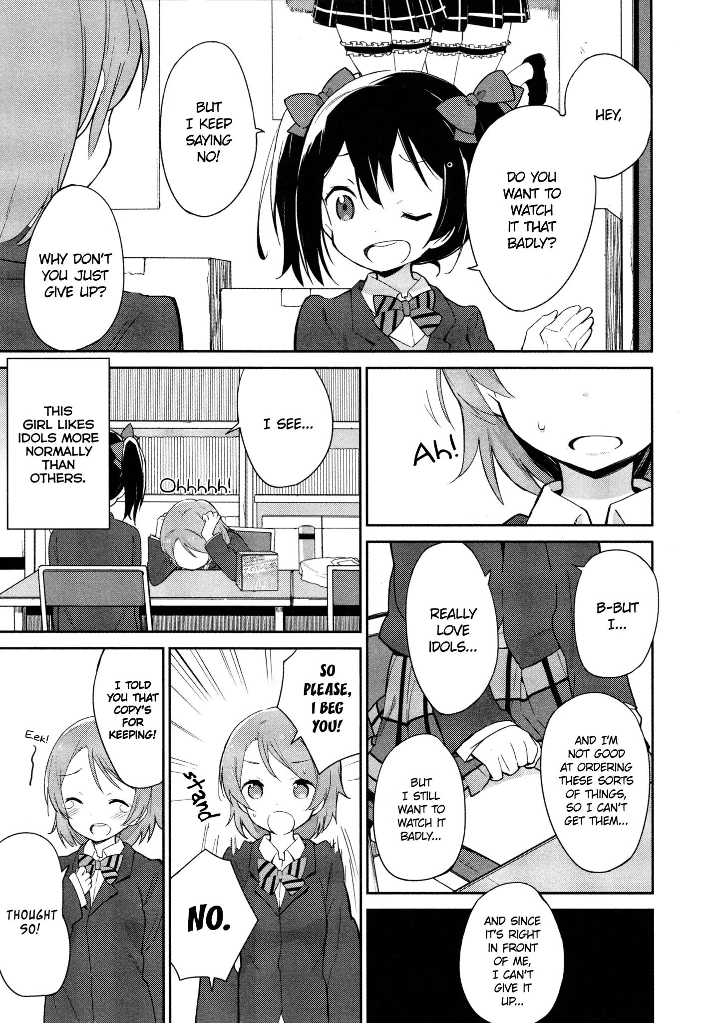 Love Live! Comic Anthology Μ's Precious Days Chapter 0.1 #3