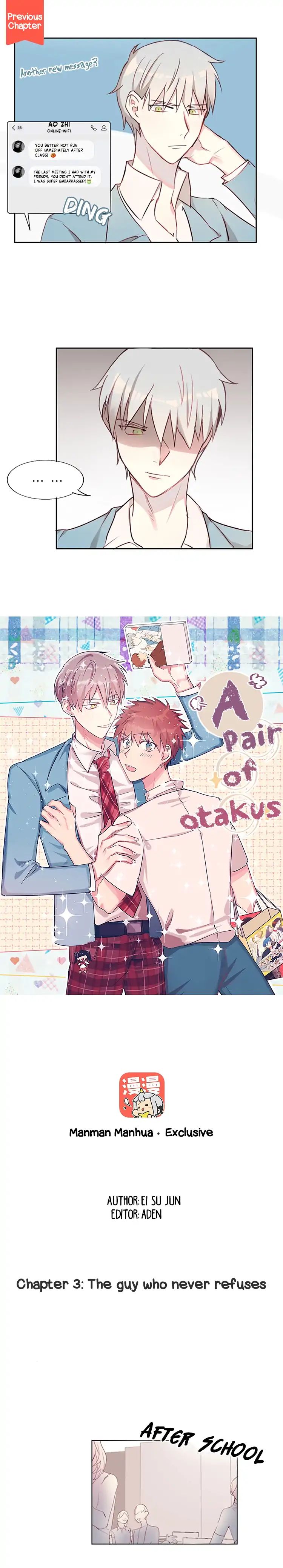 A Pair Of Otakus Chapter 3 #3