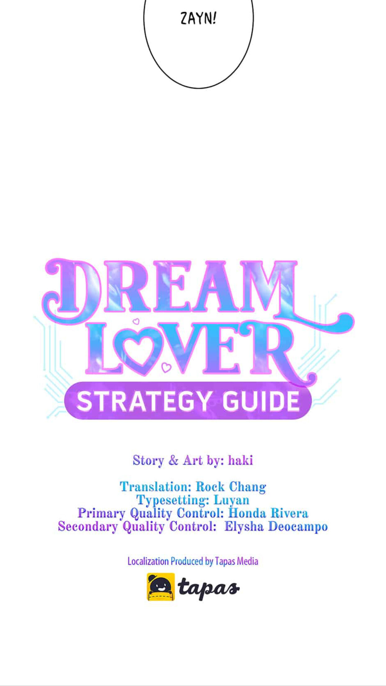 Dream Lover Strategy Guide Chapter 10 #3