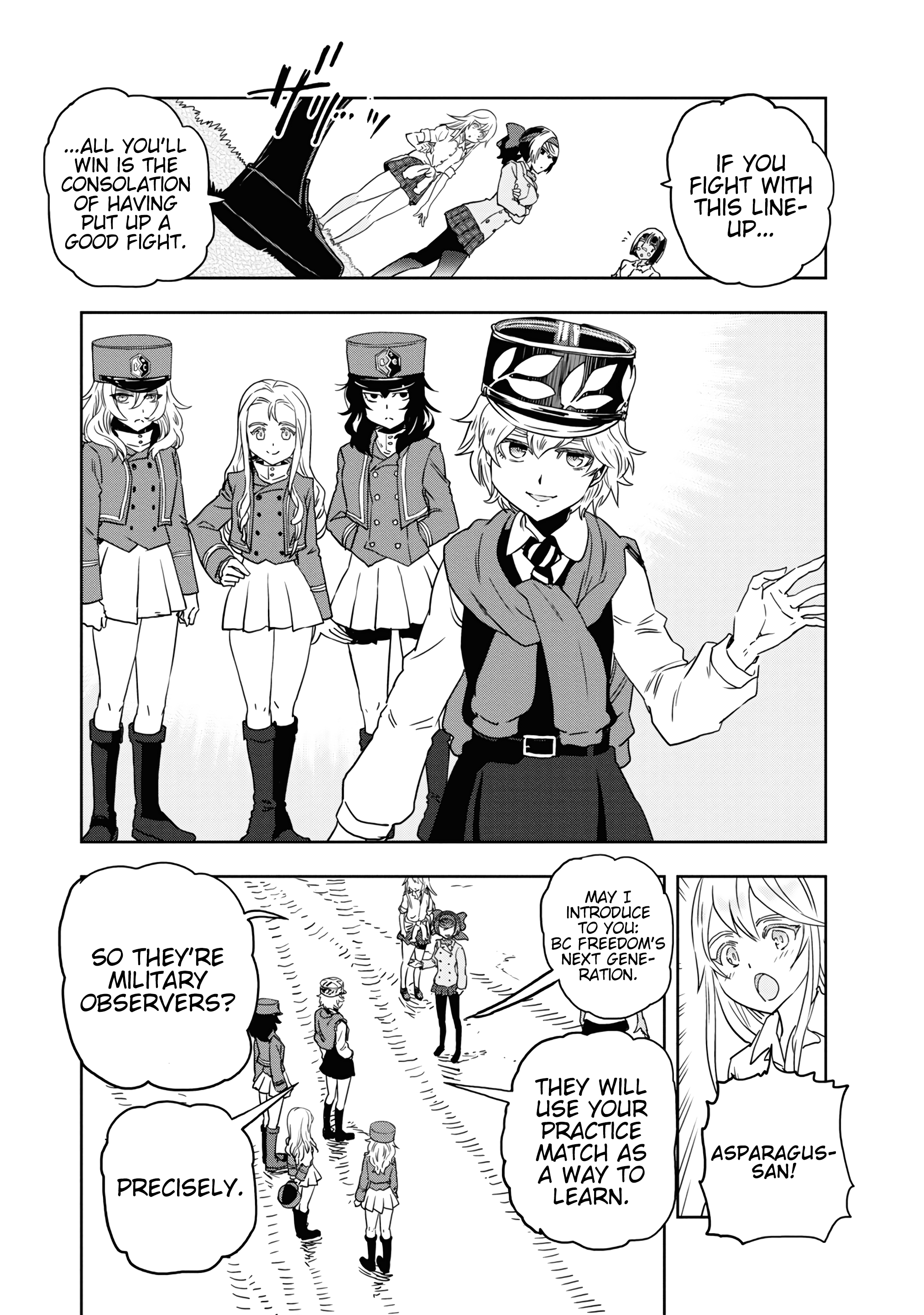 Girls & Panzer - Ribbon No Musha Chapter 56 #9