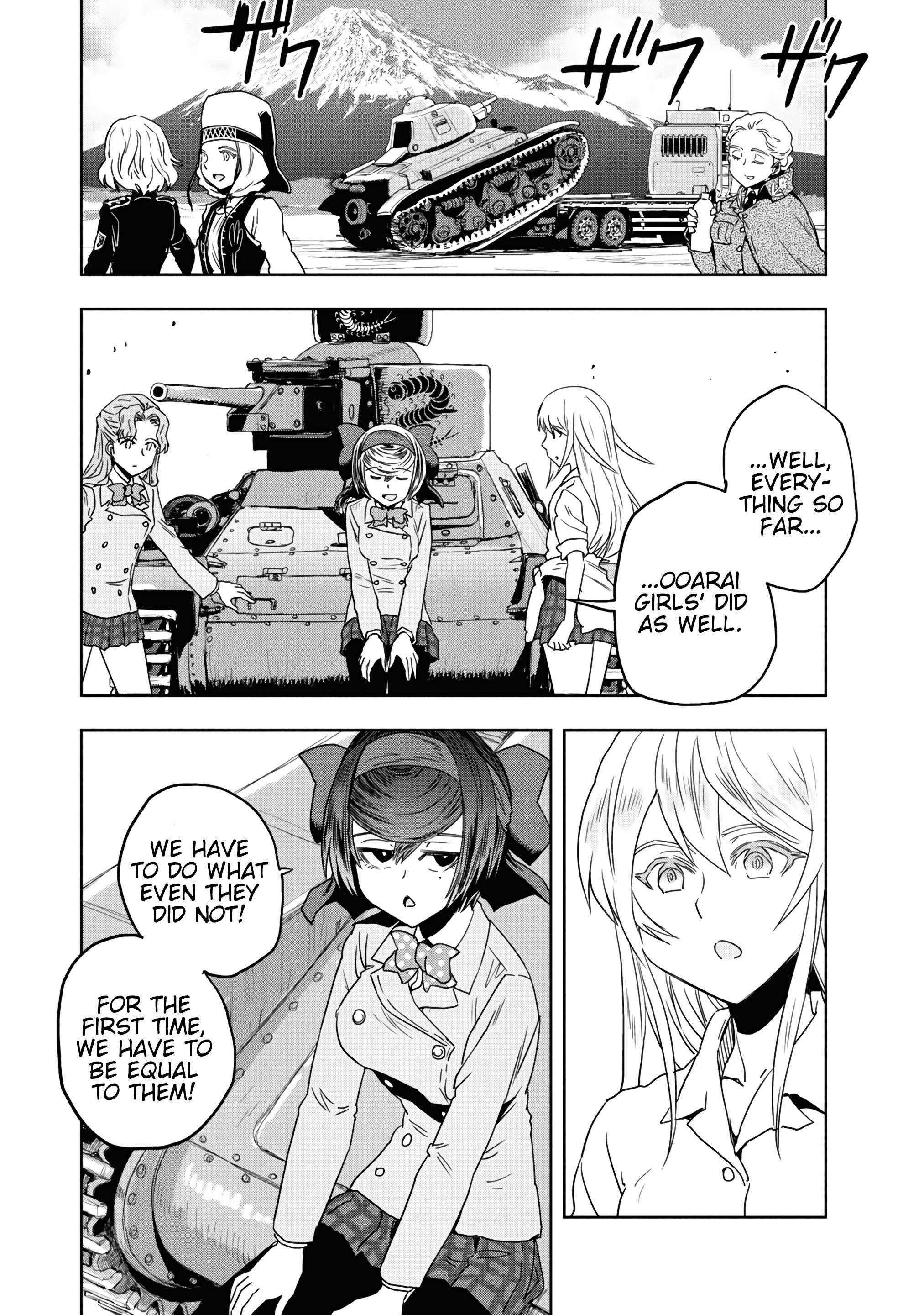 Girls & Panzer - Ribbon No Musha Chapter 56 #17