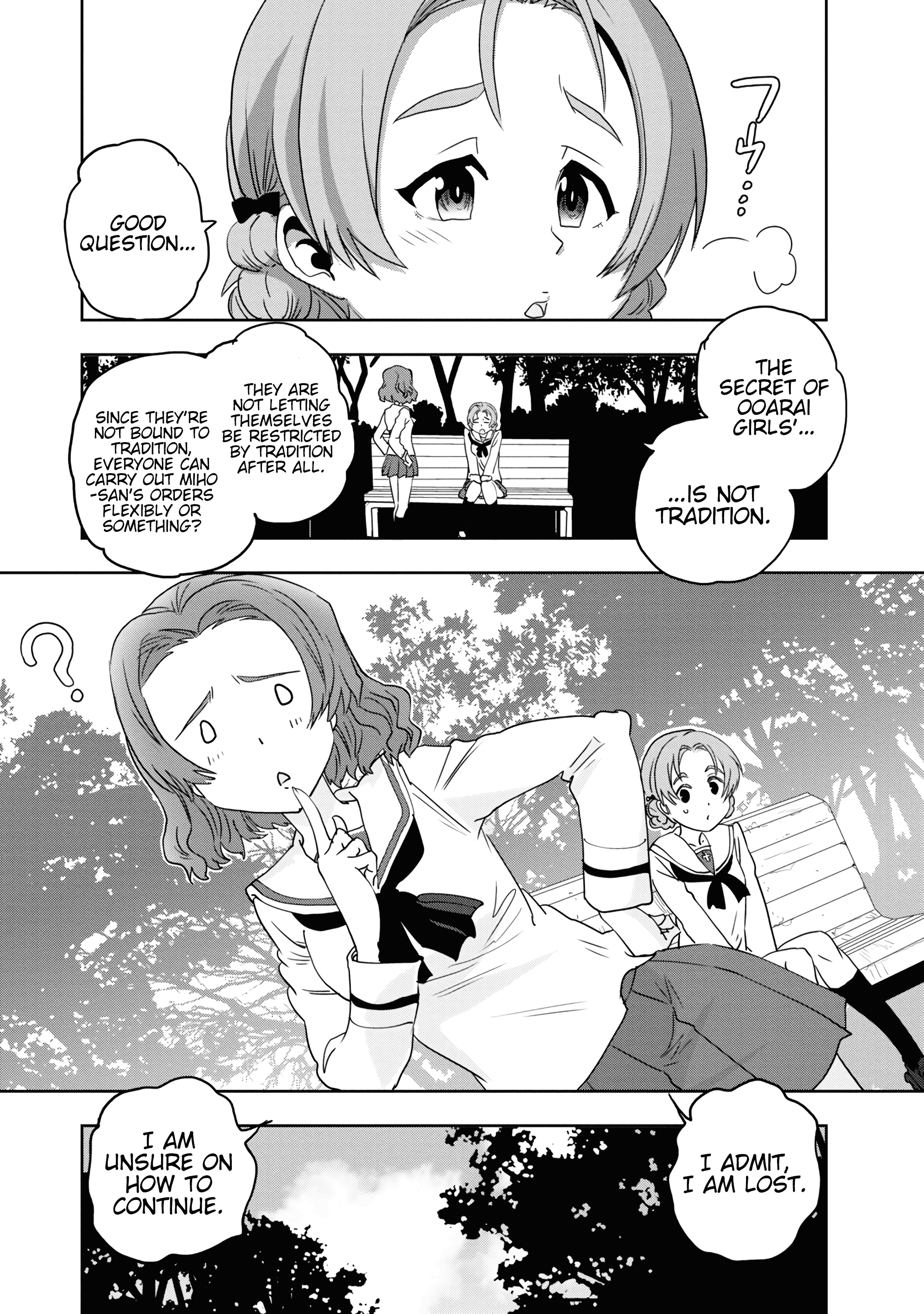 Girls & Panzer - Ribbon No Musha Chapter 54 #32