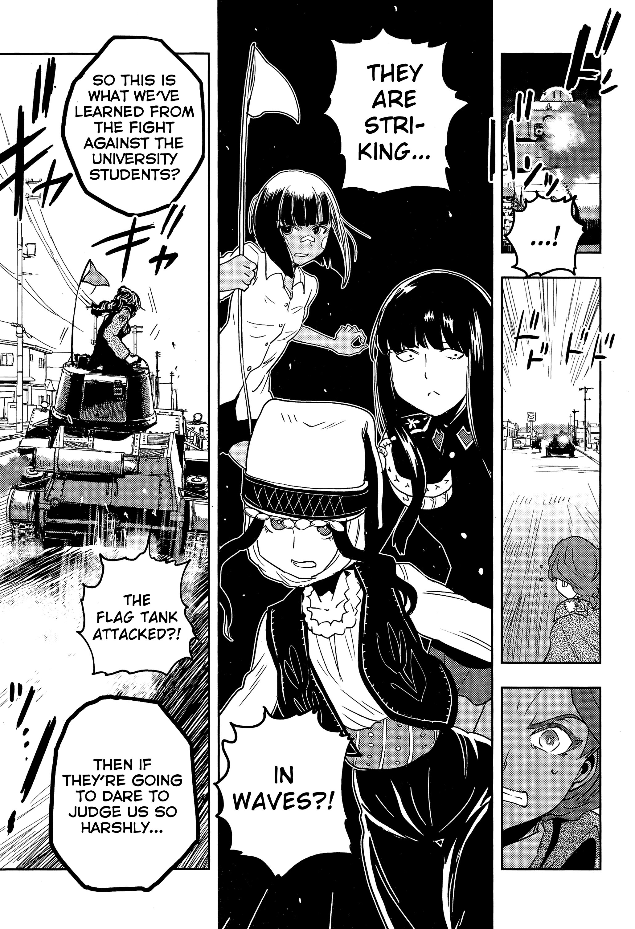 Girls & Panzer - Ribbon No Musha Chapter 50 #13