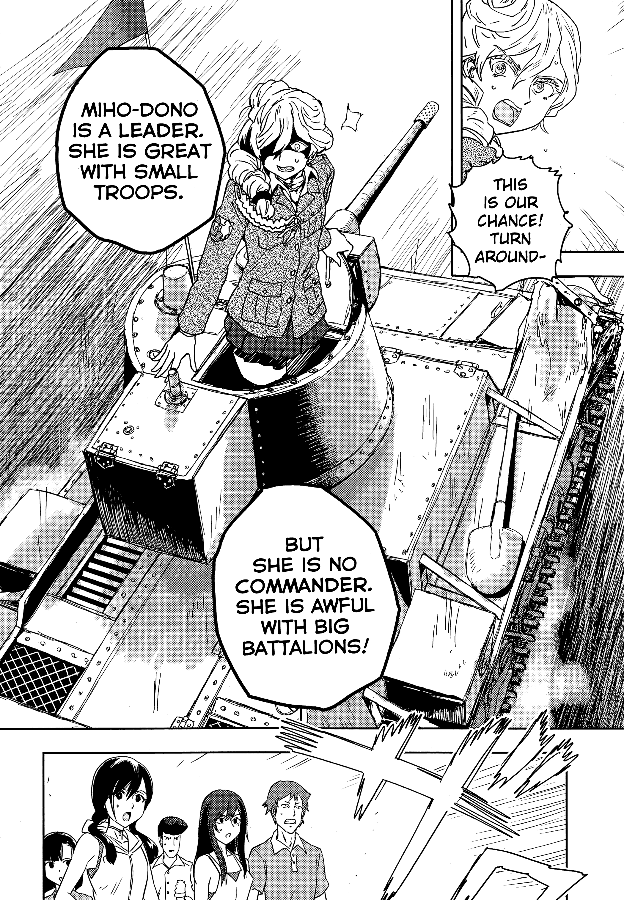 Girls & Panzer - Ribbon No Musha Chapter 50 #14