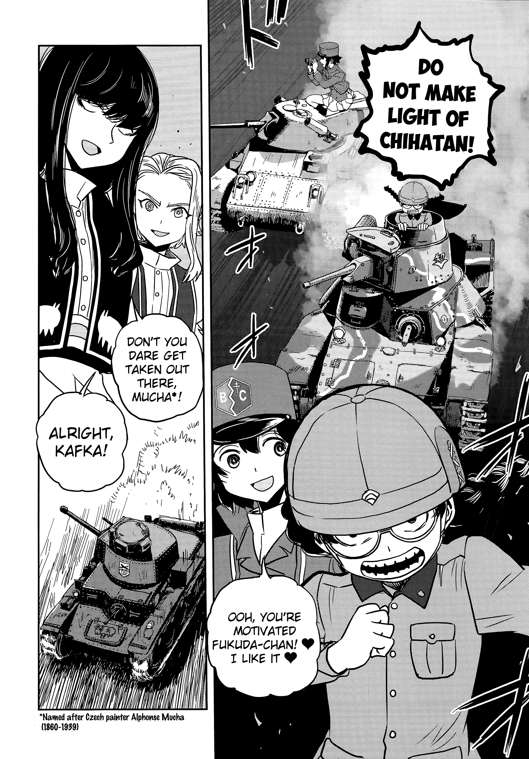 Girls & Panzer - Ribbon No Musha Chapter 42 #10