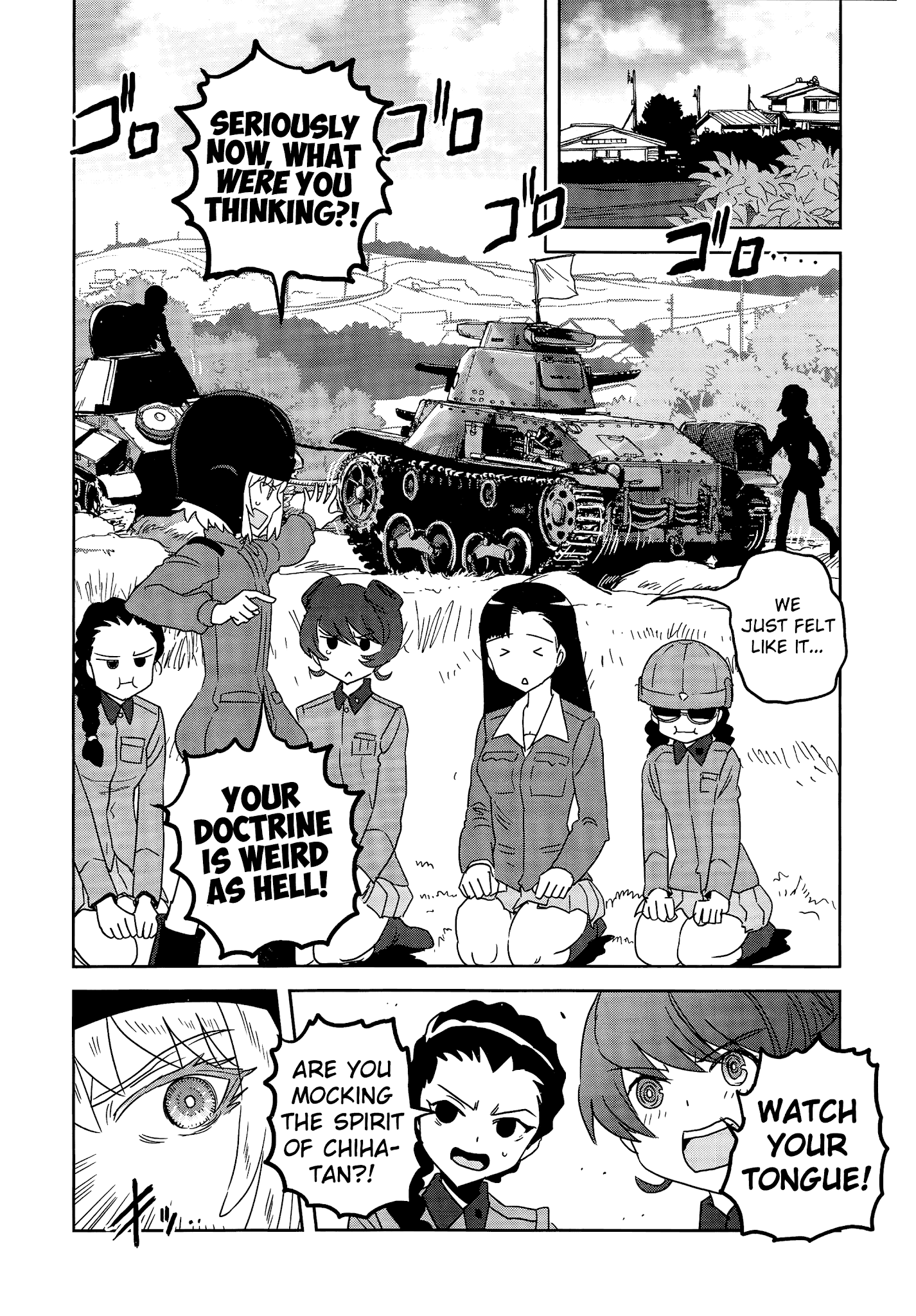 Girls & Panzer - Ribbon No Musha Chapter 36 #23