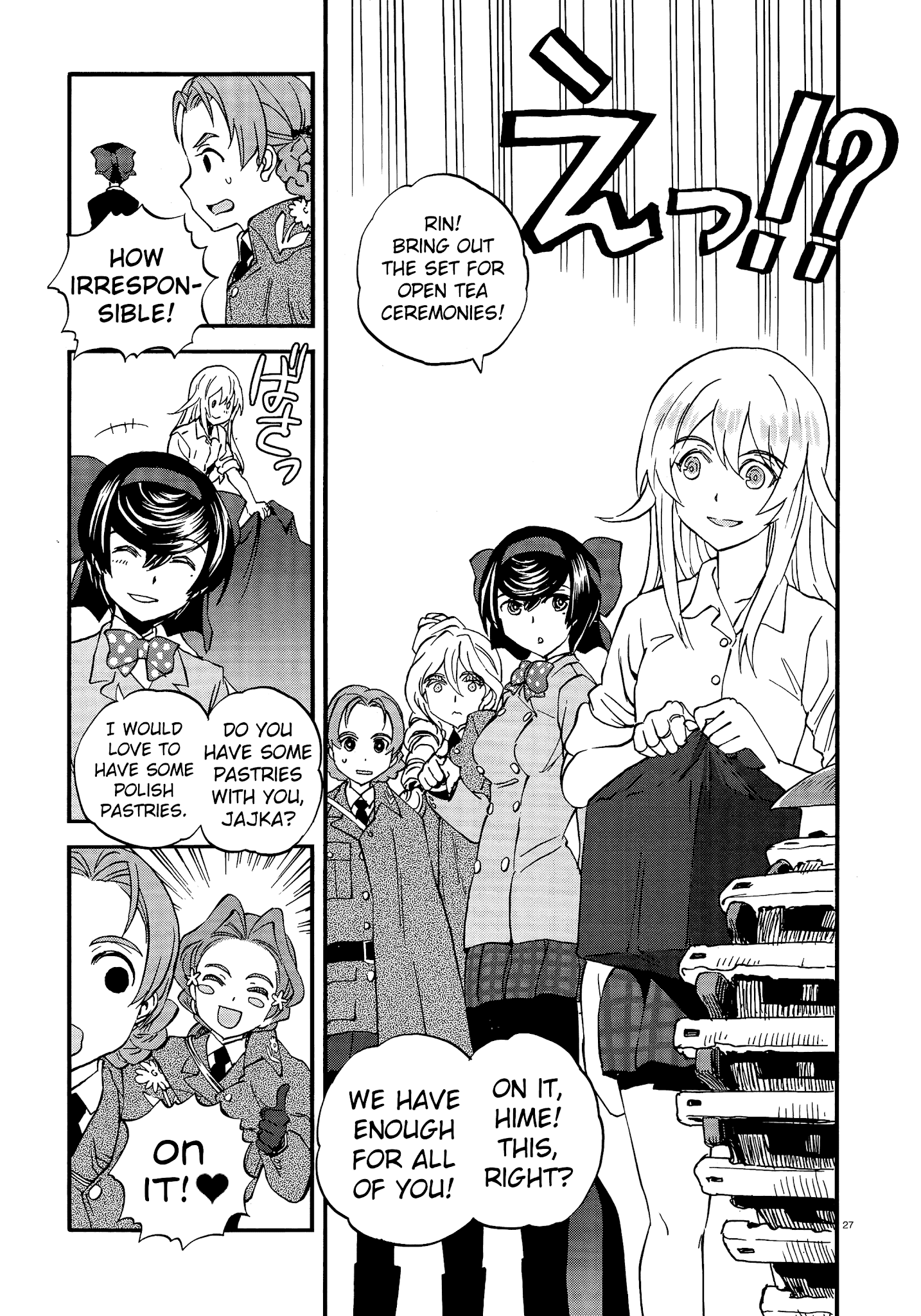 Girls & Panzer - Ribbon No Musha Chapter 34 #27