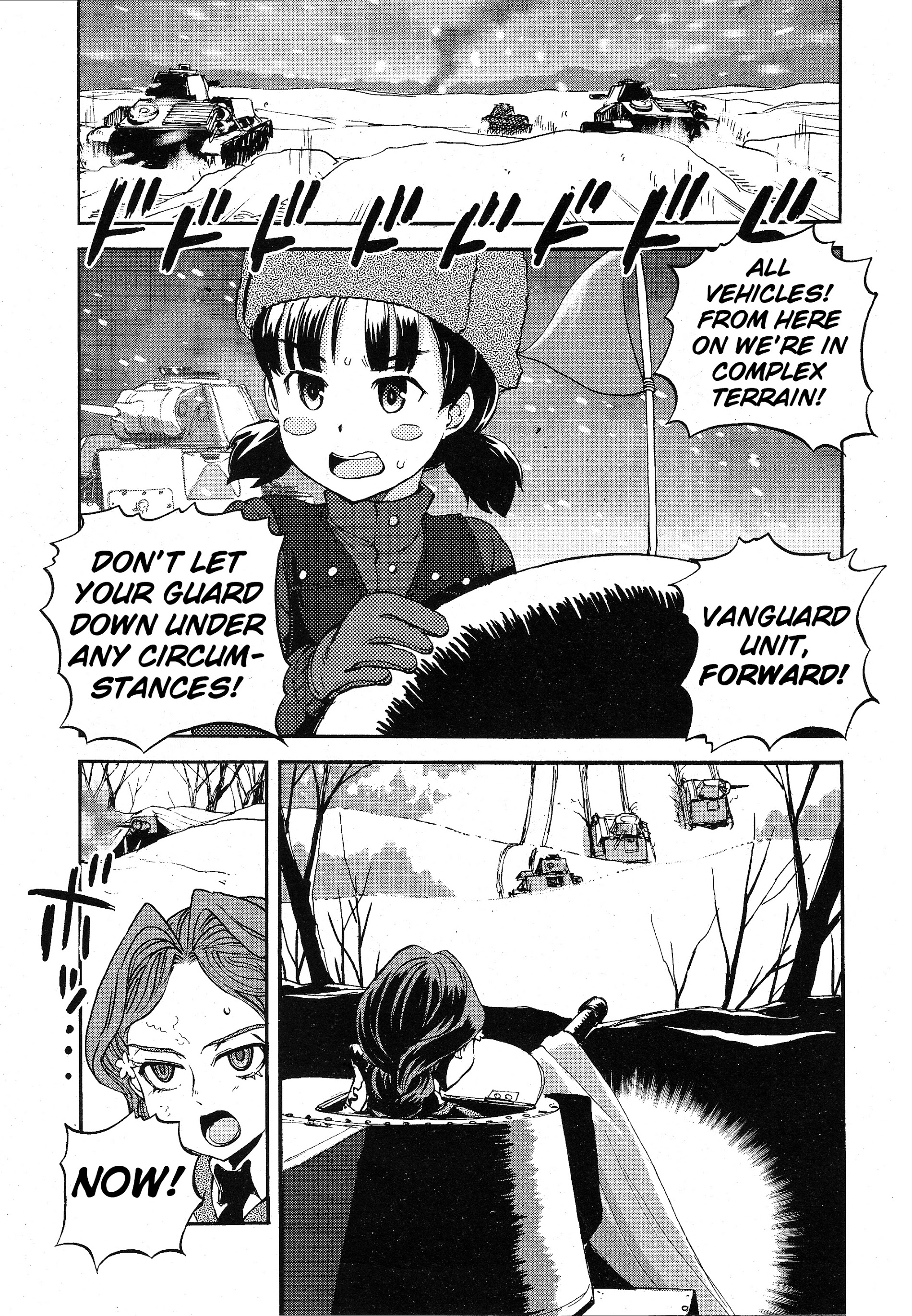 Girls & Panzer - Ribbon No Musha Chapter 12 #8