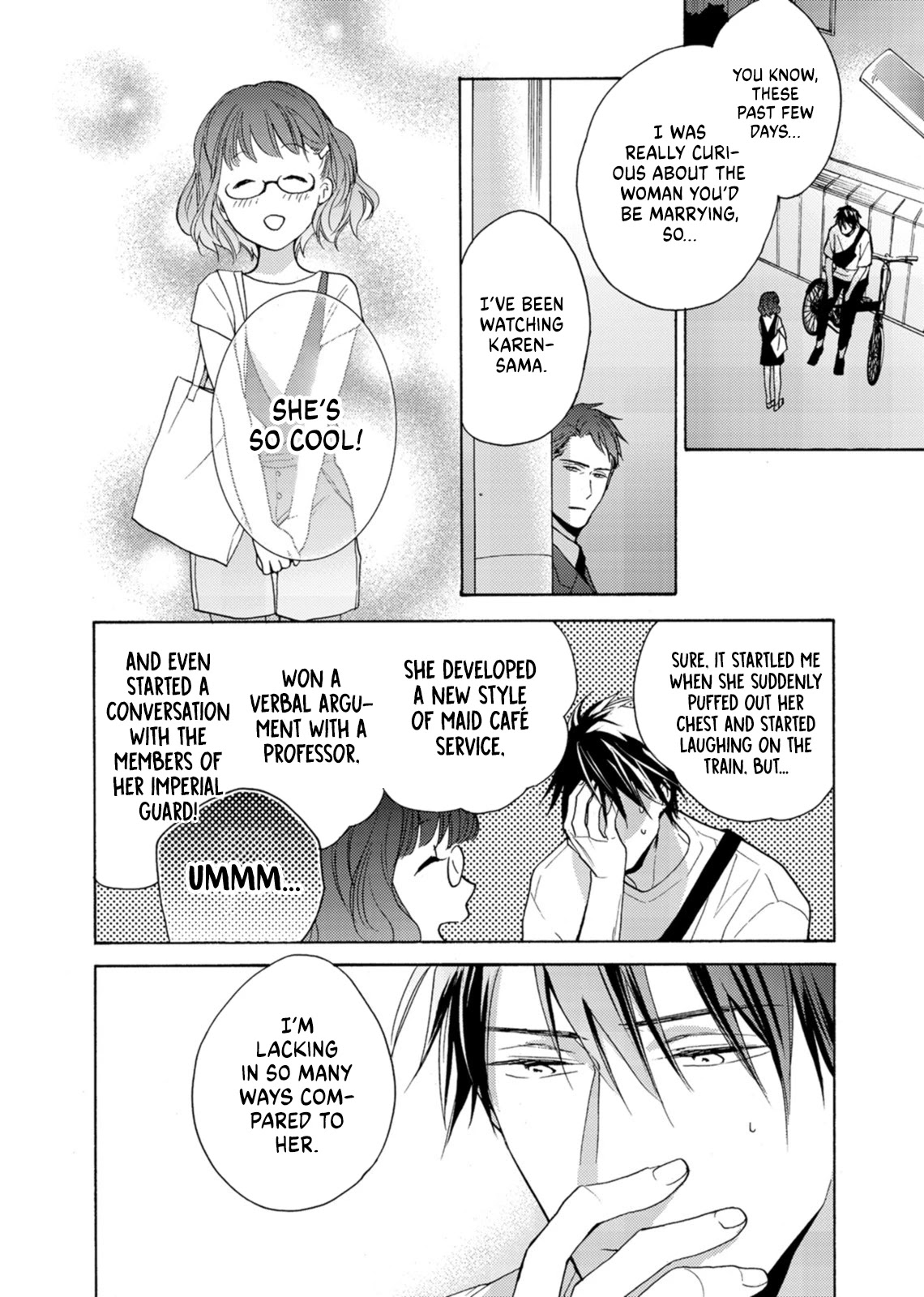 Mitsunaga Ougo Is Trying To Control Himself Chapter 8 #18