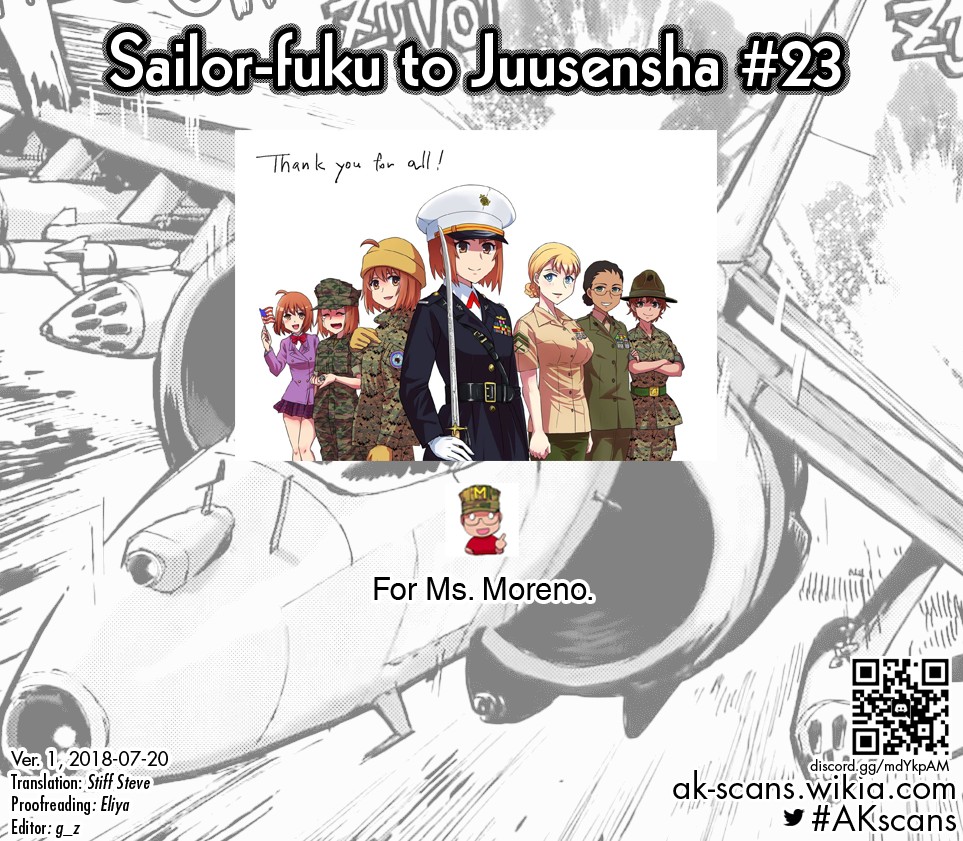 Sailor Fuku To Juusensha Chapter 23 #27