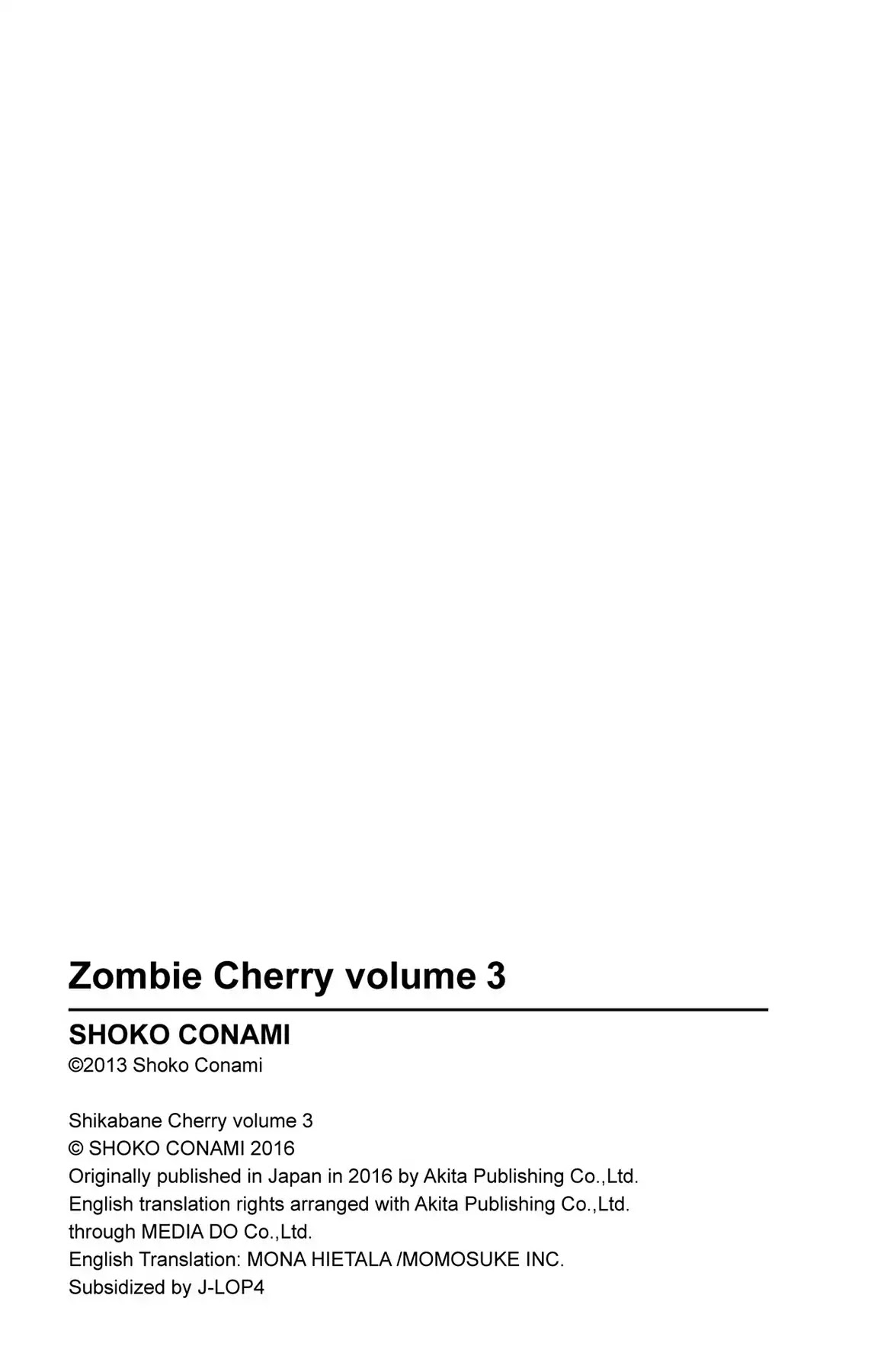 Shikabane Cherry Chapter 16.1 #39