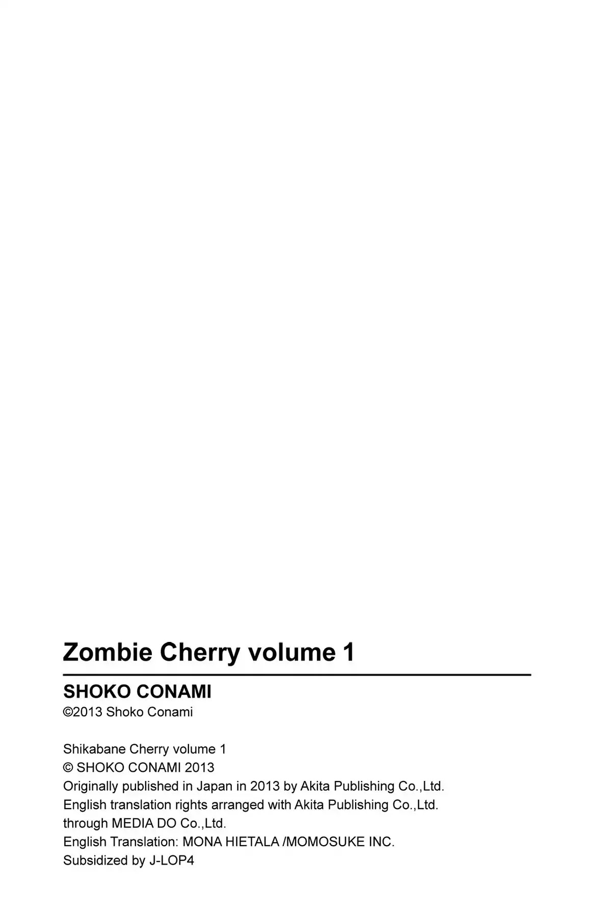 Shikabane Cherry Chapter 5.1 #6