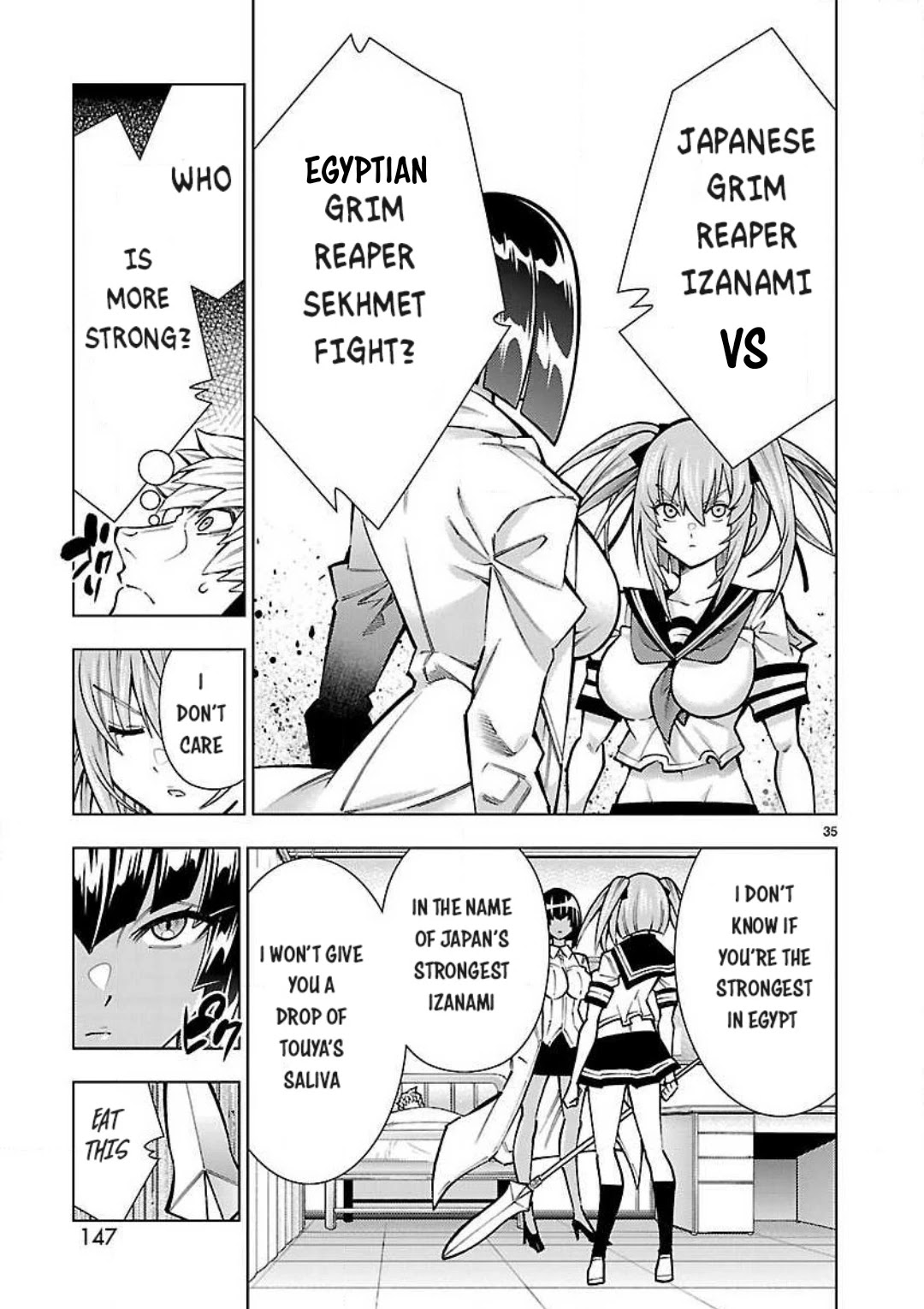 Shinigami Musume Ha Peropero Shitai Chapter 4 #34