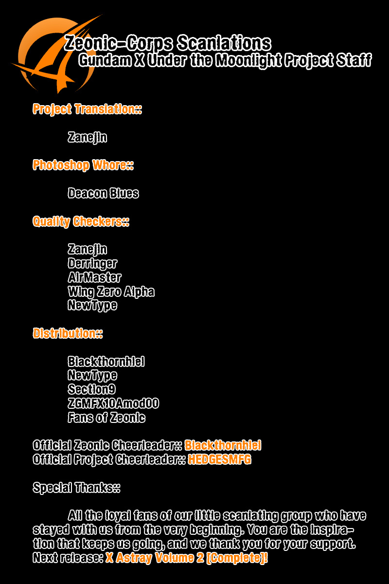 Gundam X: Under The Moonlight Chapter 1 #36