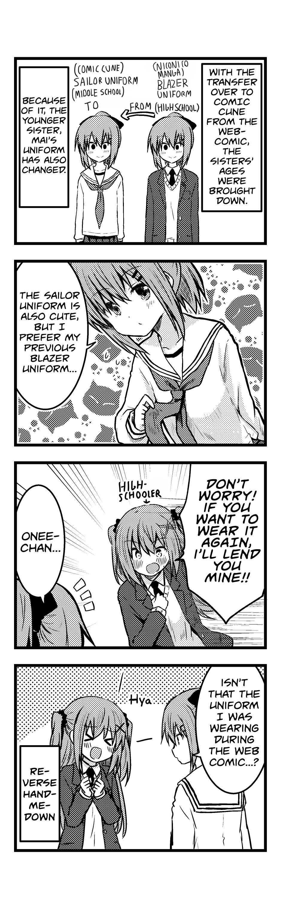 Siscon Onee-Chan To Ki Ni Shinai Imouto No Shimai Yuri Manga Okiba (Webcomic) Chapter 5.6 #1