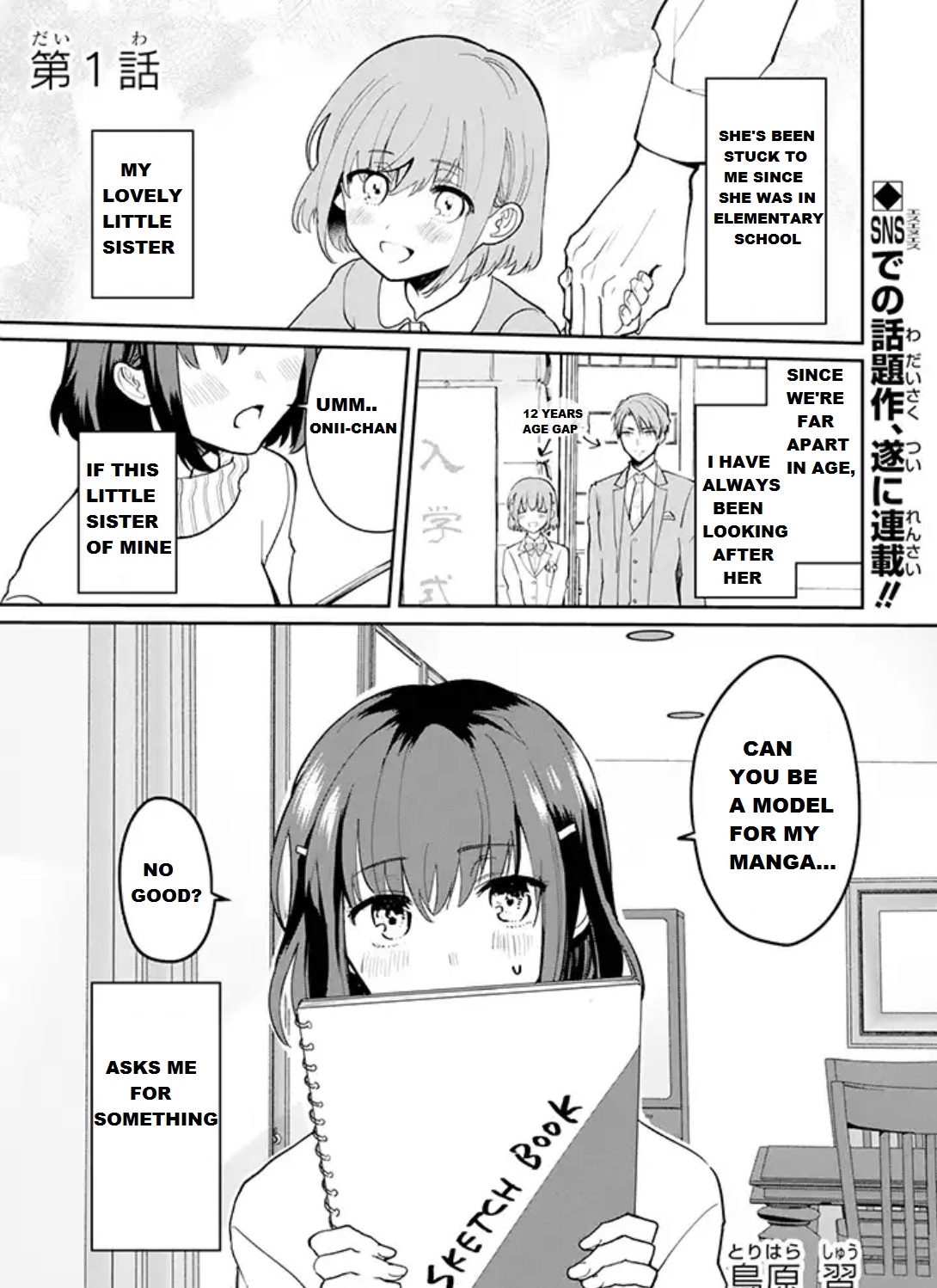 The Little Sister's Bl Manga X The Big Brother's Shoujo Manga Chapter 1 #1