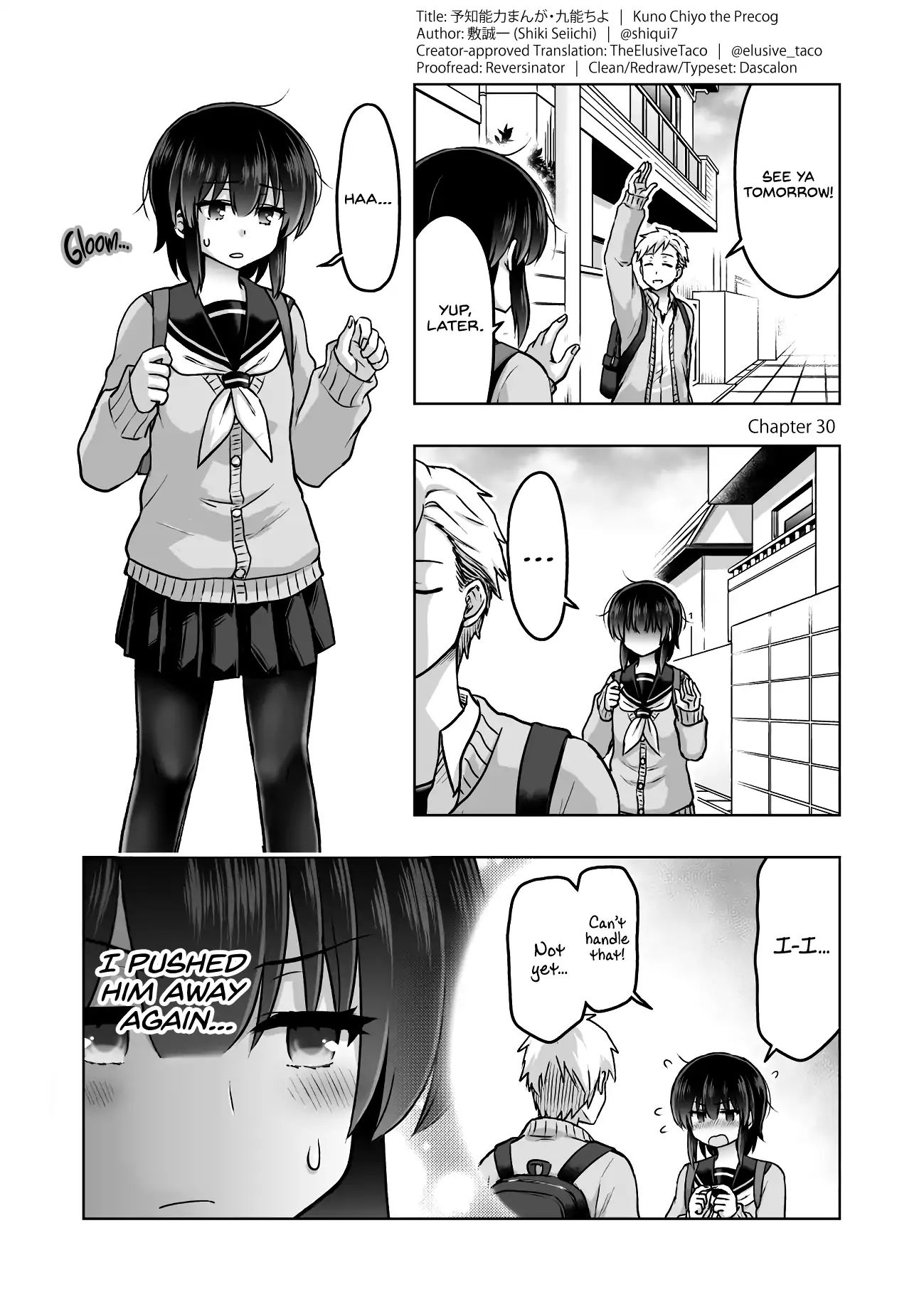 Kuno Chiyo The Precog Chapter 30 #1