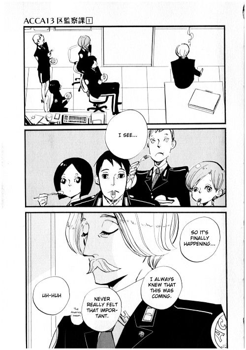 Acca - 13-Ku Kansatsuka Chapter 1 #17