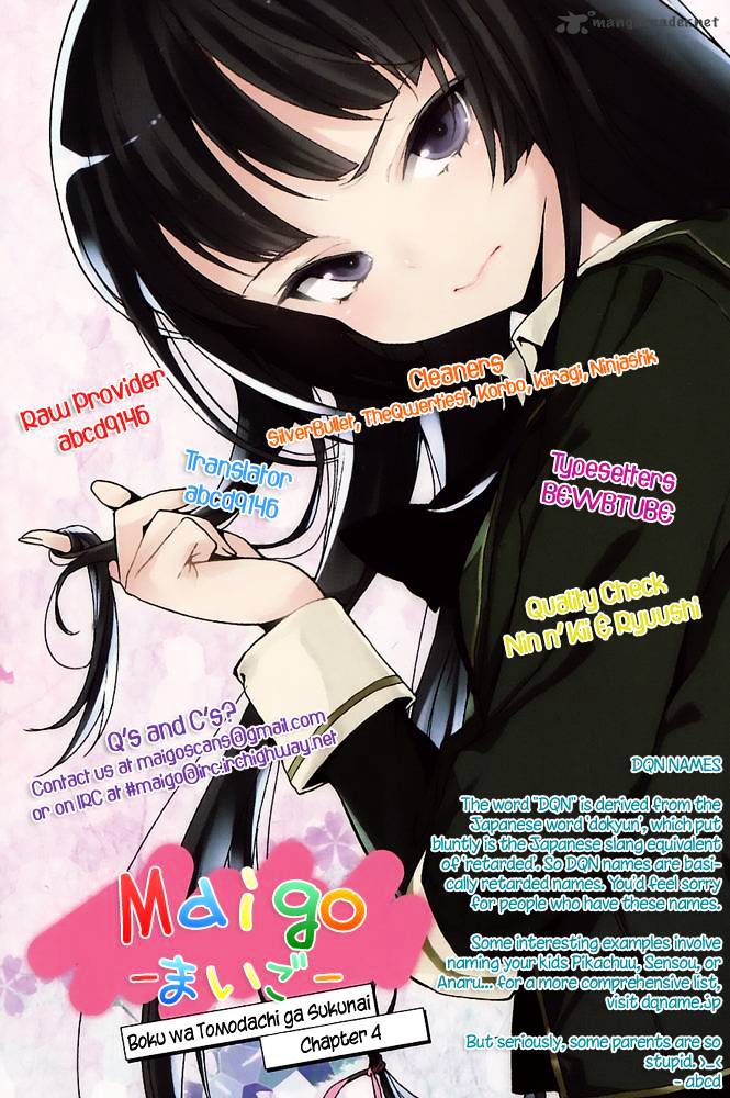 Boku Wa Tomodachi Ga Sukunai Chapter 4 #27