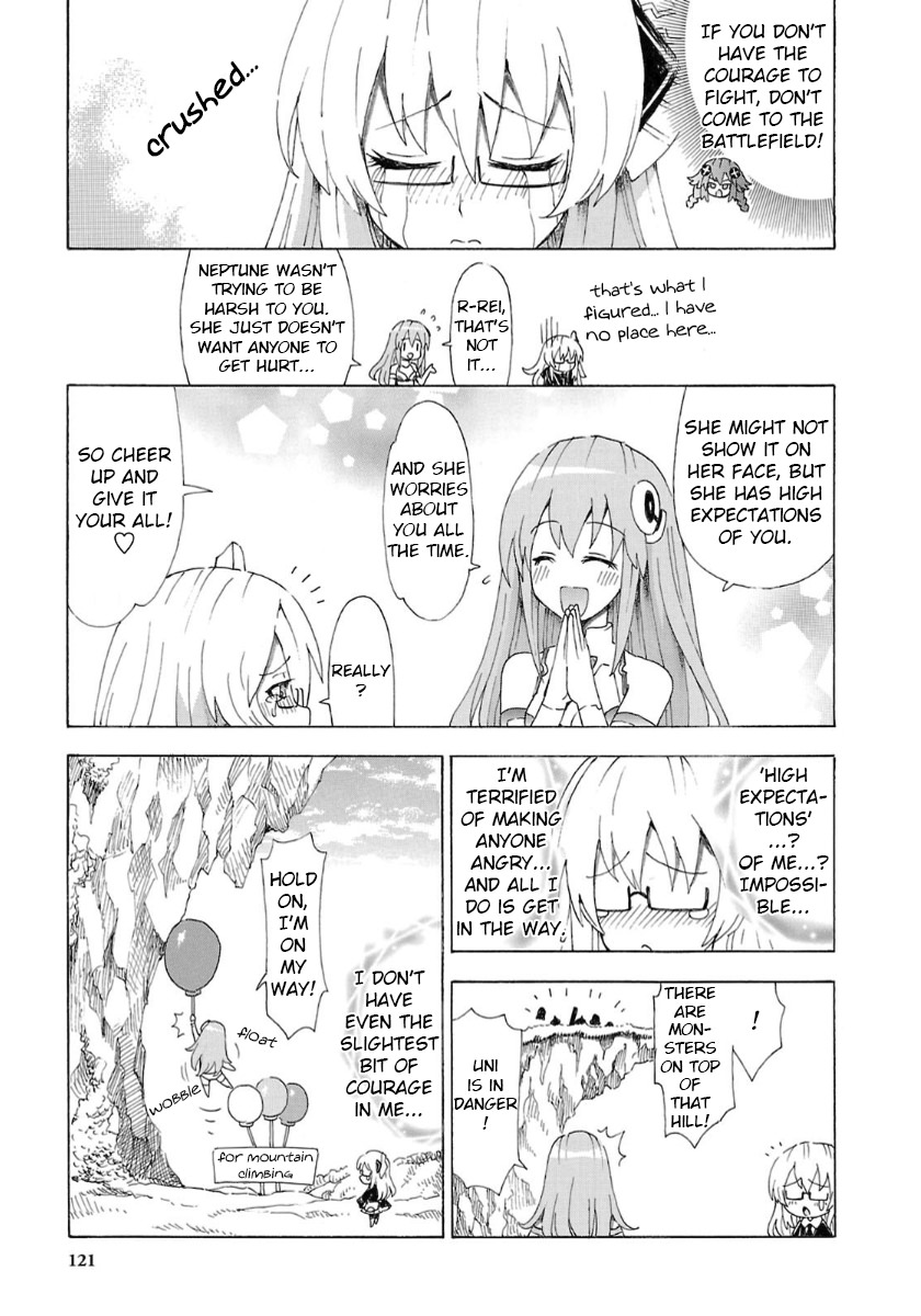 Choujigen Game Neptune - Megami Tsuushin Chapter 34 #9