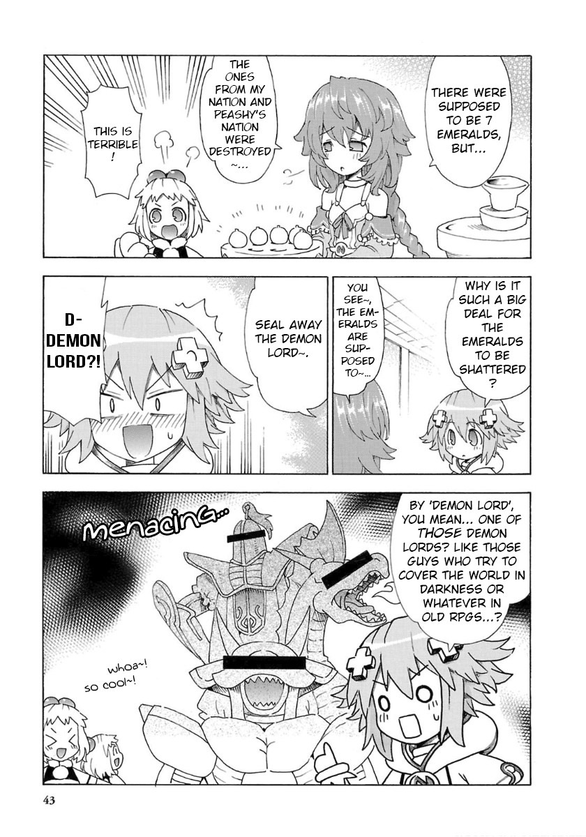 Choujigen Game Neptune - Megami Tsuushin Chapter 30 #3