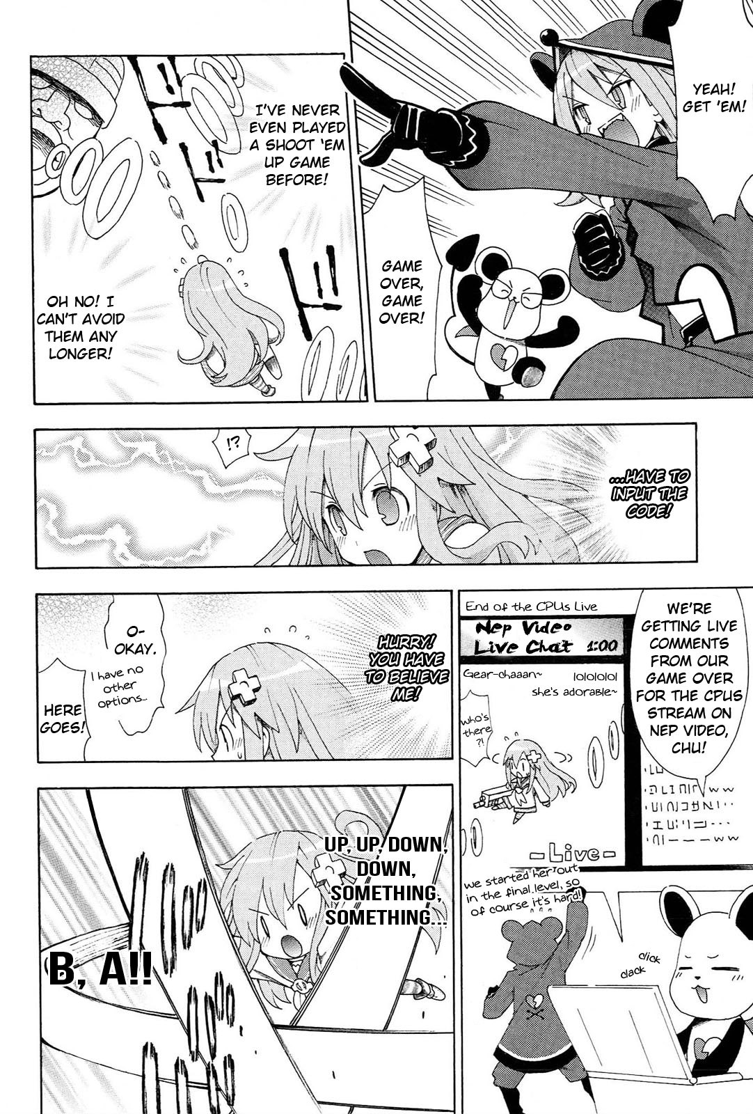 Choujigen Game Neptune - Megami Tsuushin Chapter 18 #8