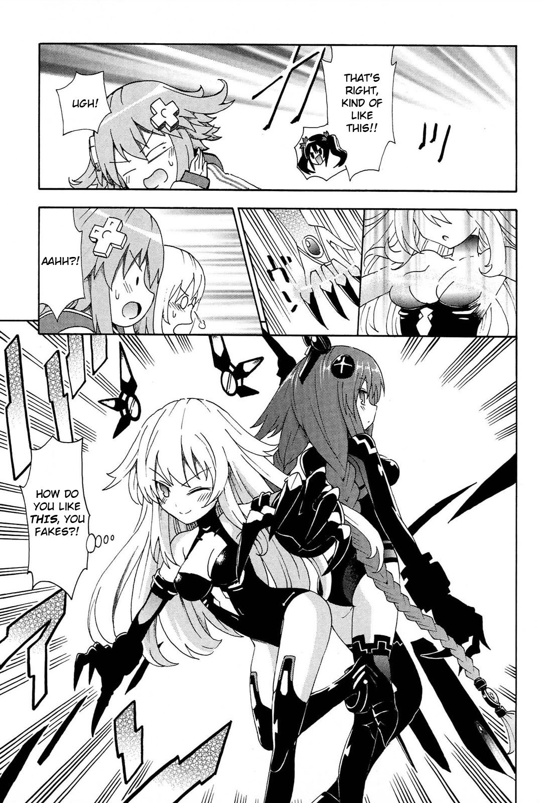 Choujigen Game Neptune - Megami Tsuushin Chapter 13 #9