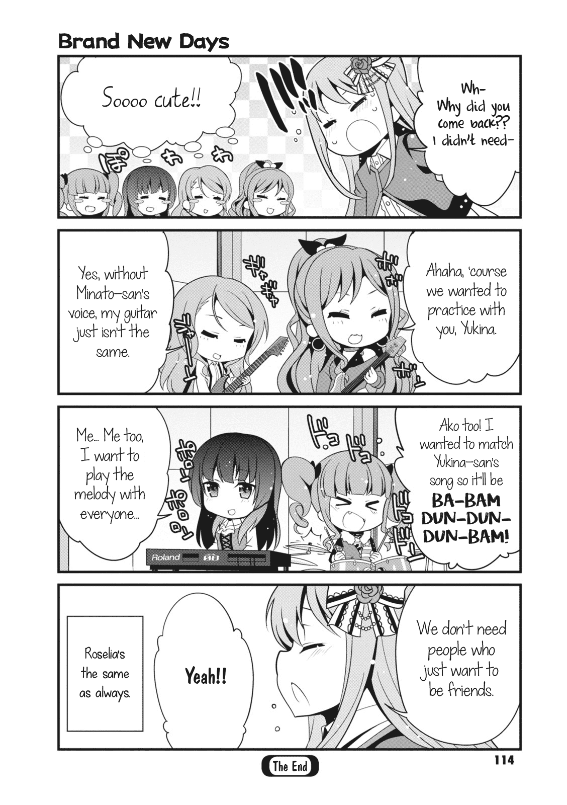 Bang Dream! Girls Band Party!☆Pico Comic Anthology Chapter 13 #8