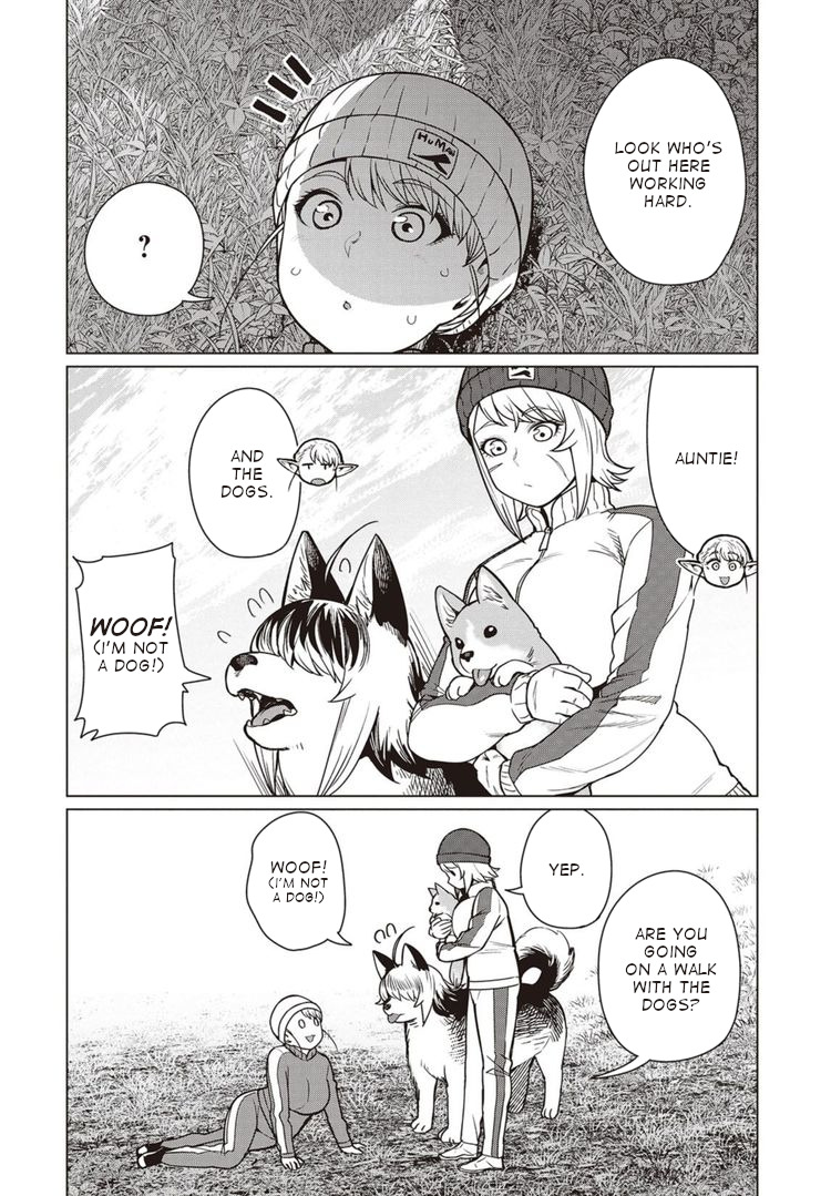 Elf-San Wa Yaserarenai. Chapter 45 #9