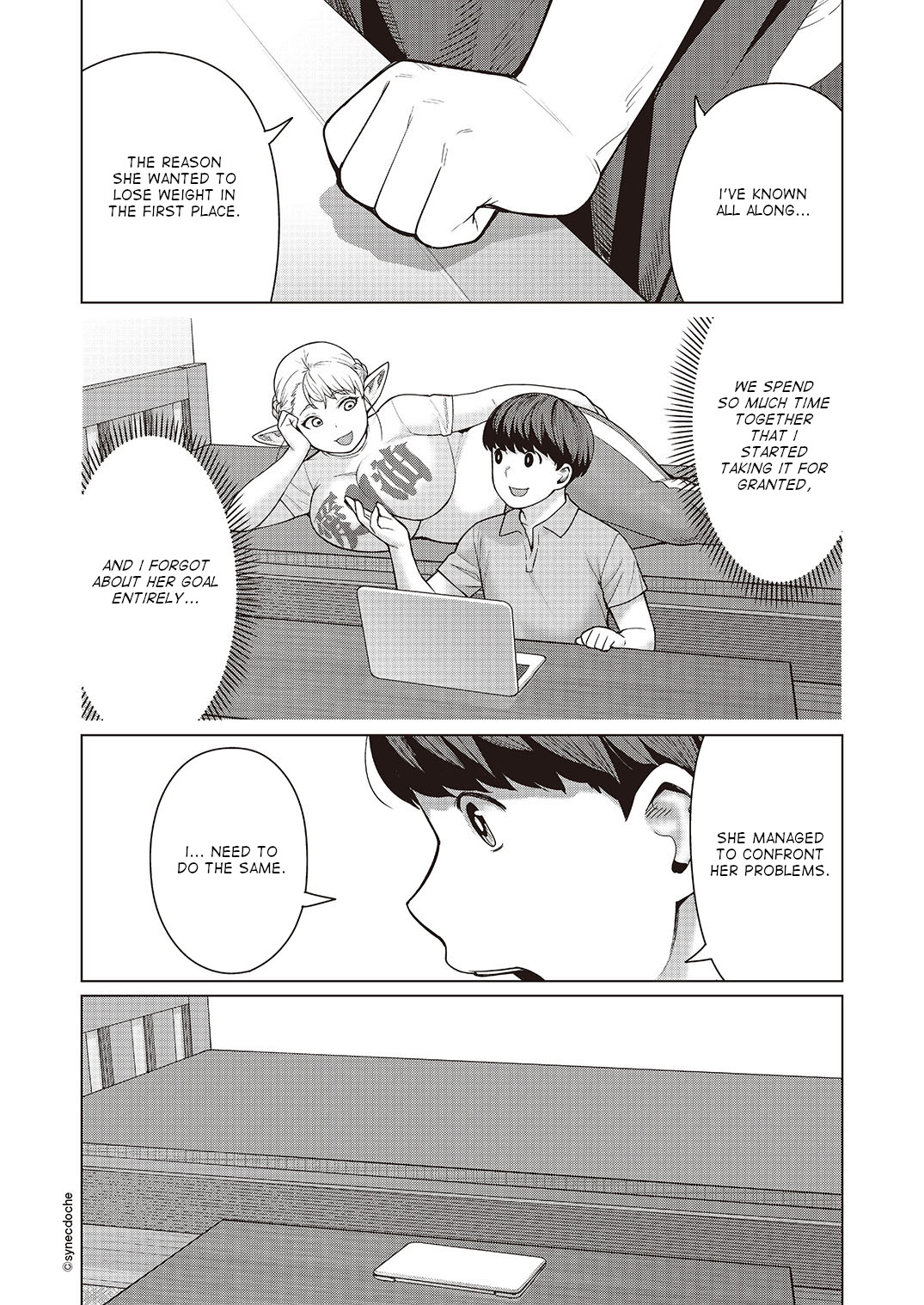 Elf-San Wa Yaserarenai. Chapter 46 #7