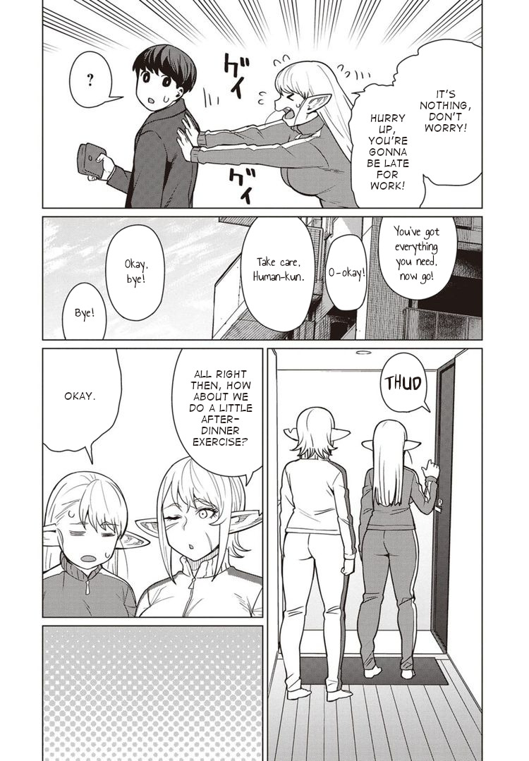 Elf-San Wa Yaserarenai. Chapter 45 #19