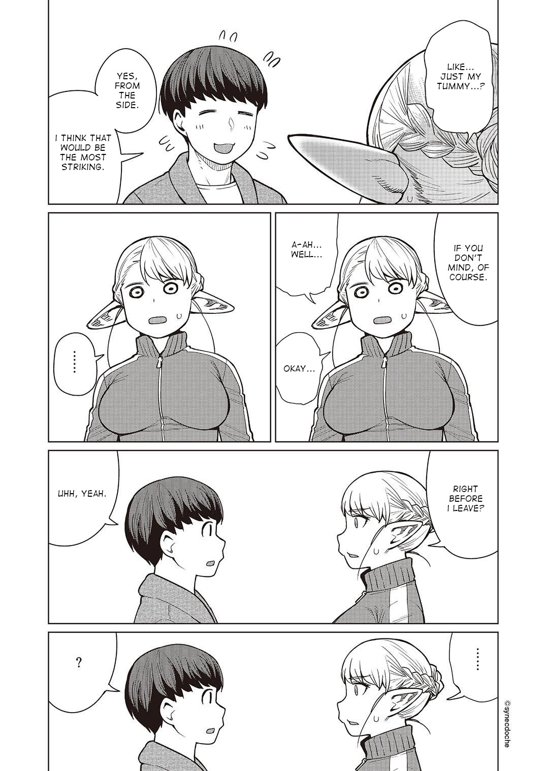 Elf-San Wa Yaserarenai. Chapter 46 #16