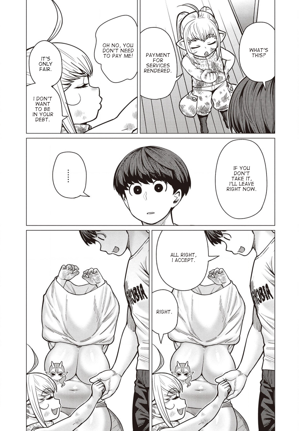 Elf-San Wa Yaserarenai. Chapter 39 #6