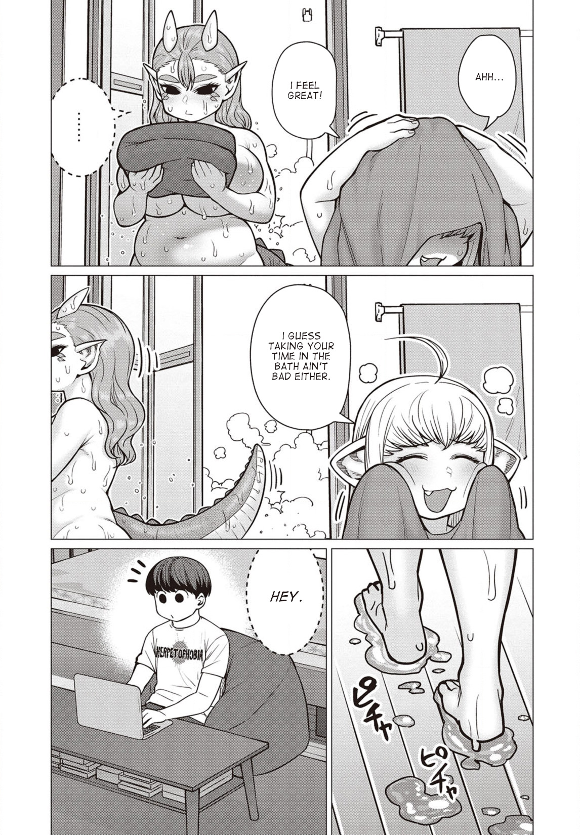 Elf-San Wa Yaserarenai. Chapter 39 #16