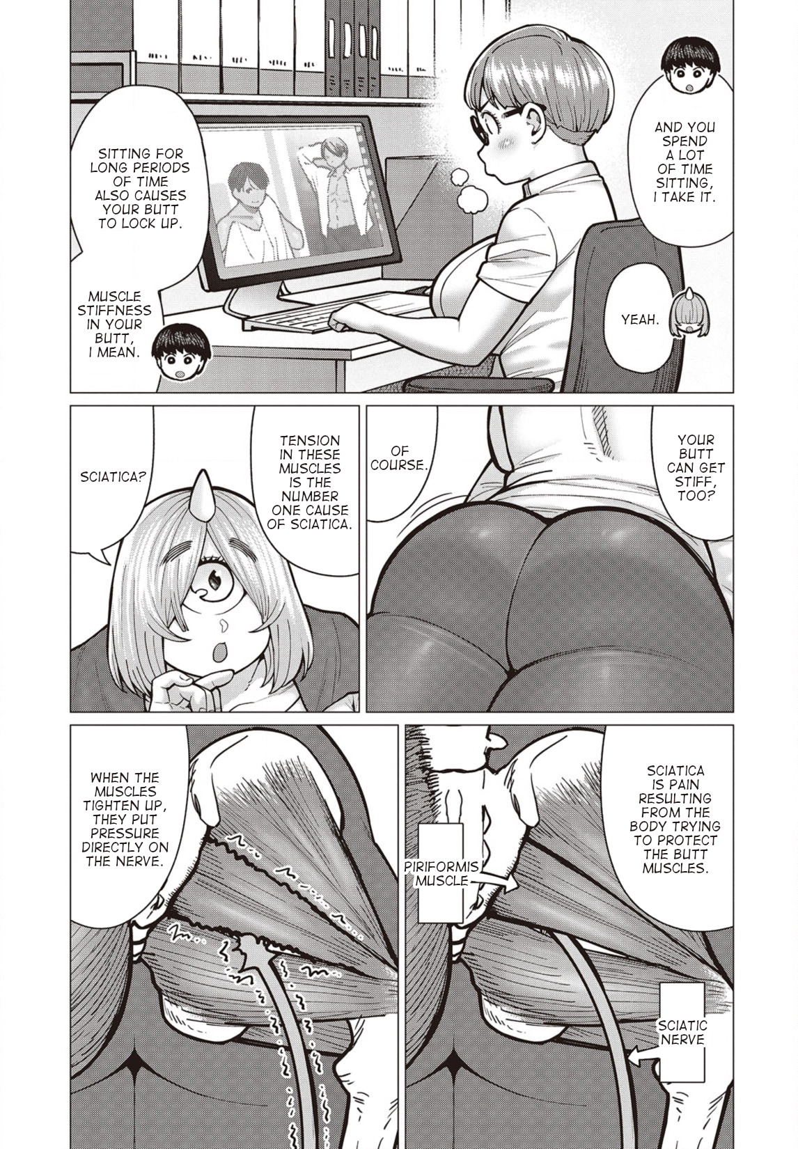 Elf-San Wa Yaserarenai. Chapter 38 #12