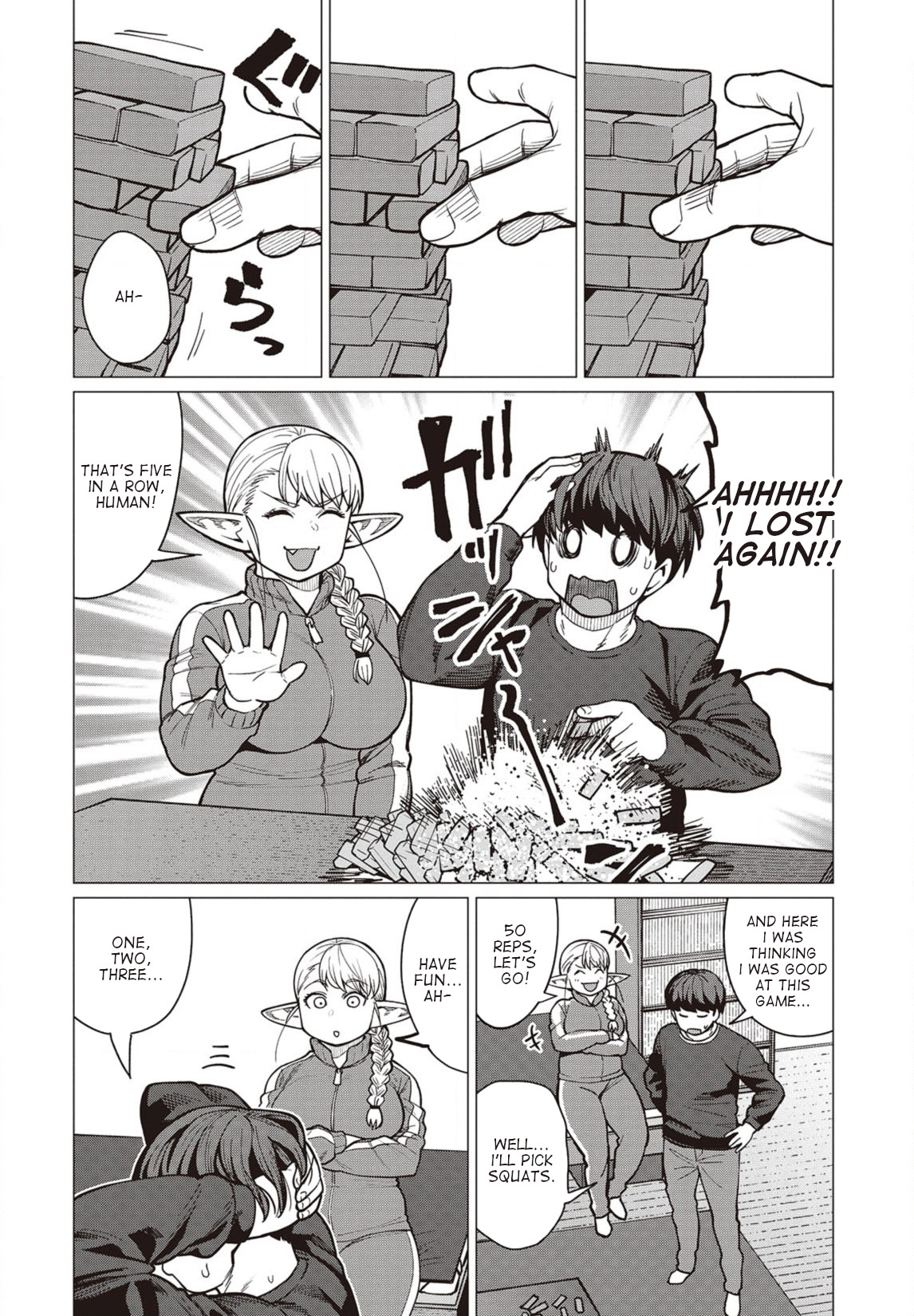 Elf-San Wa Yaserarenai. Chapter 36 #5