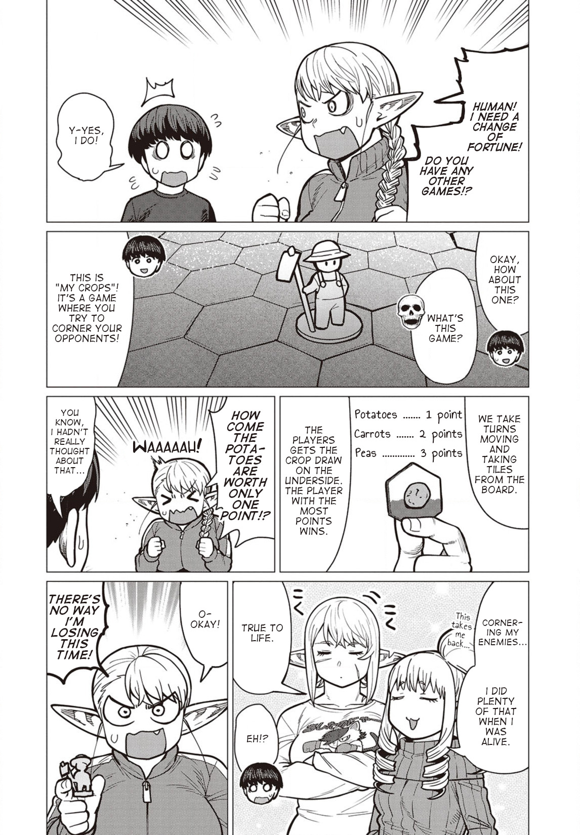 Elf-San Wa Yaserarenai. Chapter 36 #11