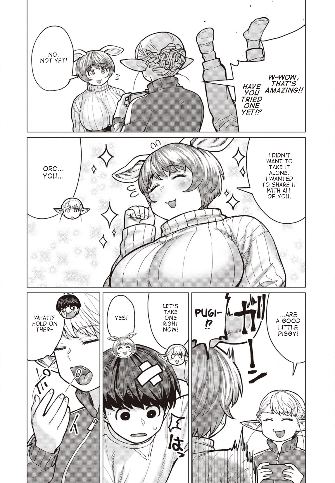 Elf-San Wa Yaserarenai. Chapter 34 #7