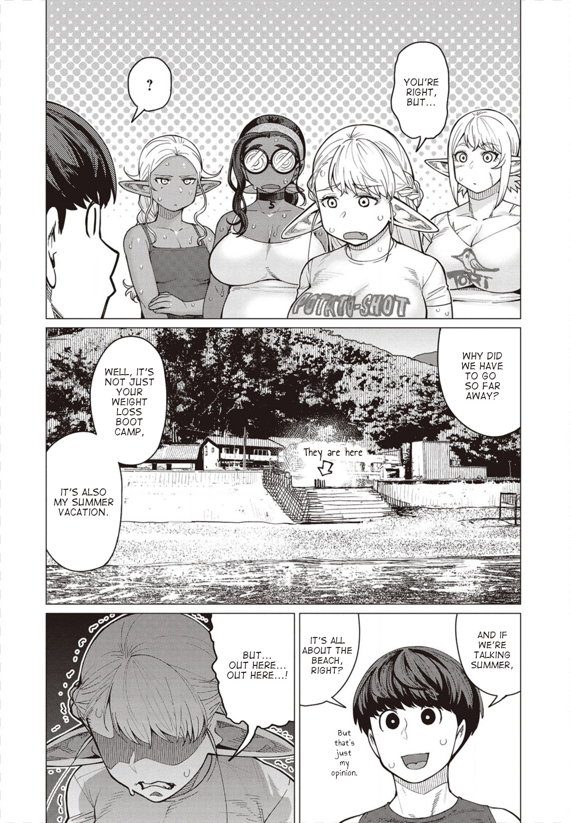 Elf-San Wa Yaserarenai. Chapter 31 #3