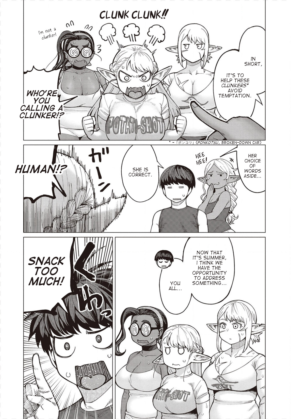 Elf-San Wa Yaserarenai. Chapter 31 #5