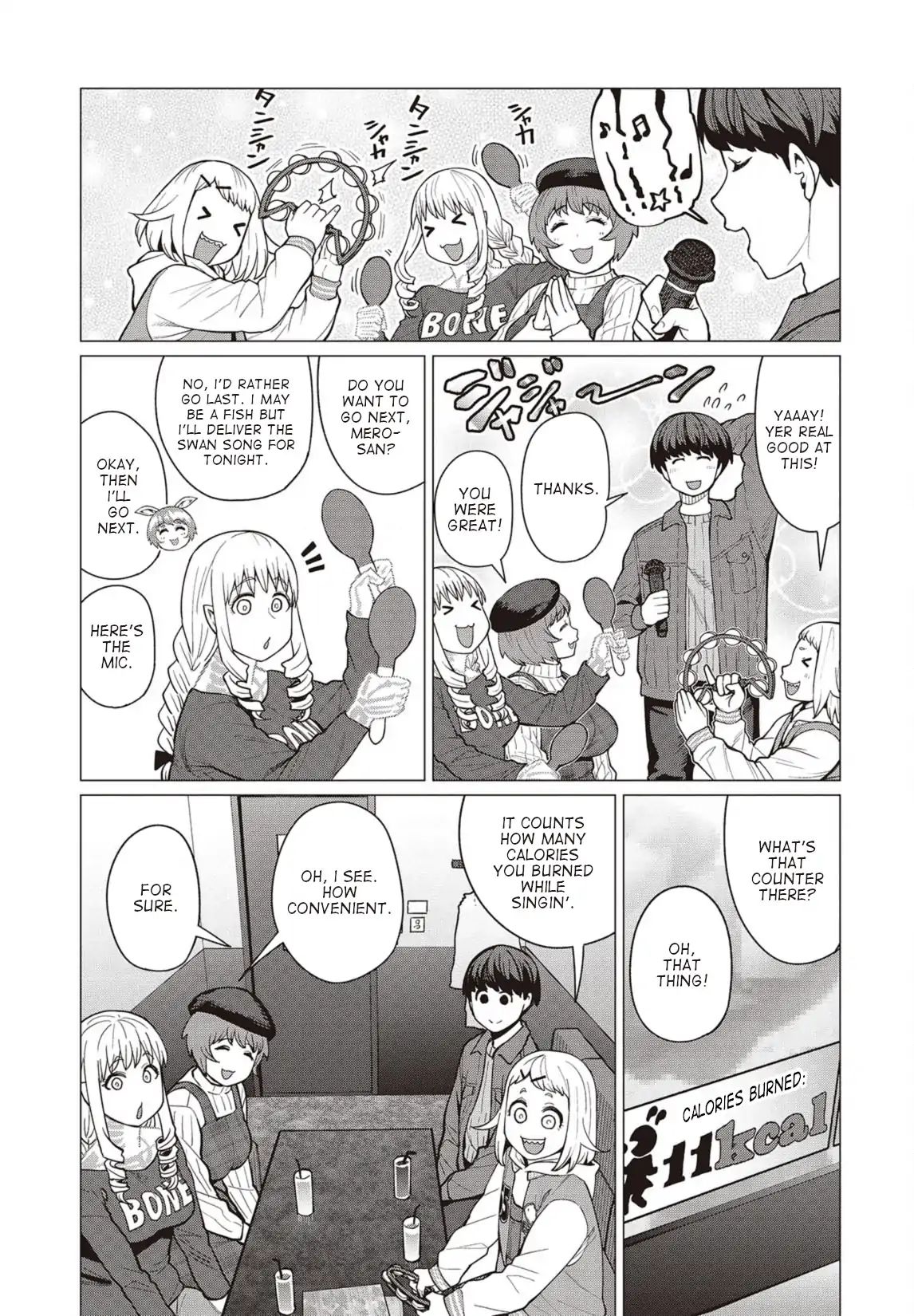 Elf-San Wa Yaserarenai. Chapter 25 #8