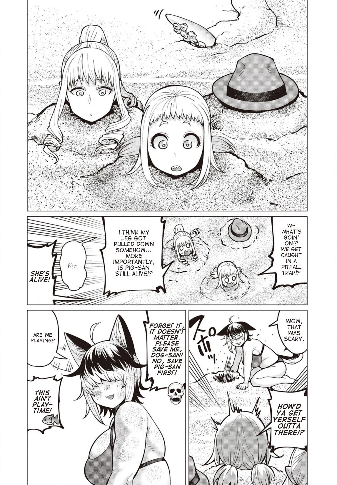 Elf-San Wa Yaserarenai. Chapter 22 #11