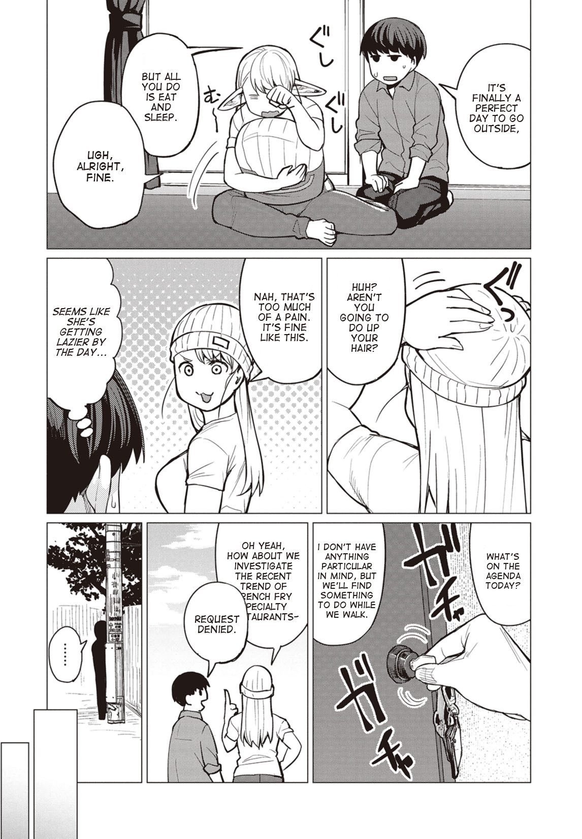 Elf-San Wa Yaserarenai. Chapter 18 #5