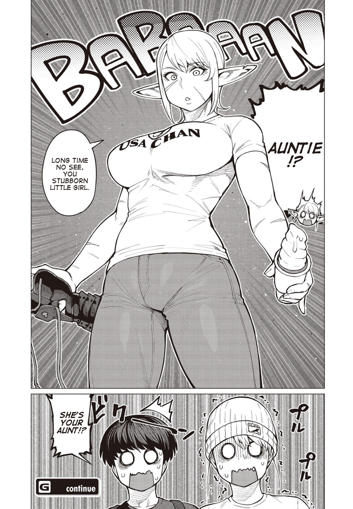 Elf-San Wa Yaserarenai. Chapter 18 #16