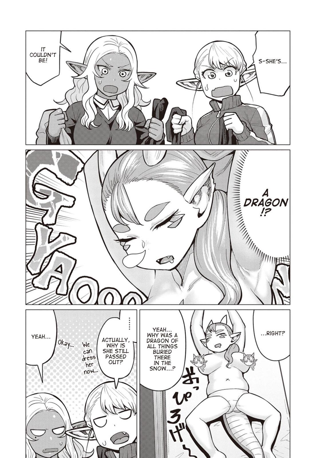 Elf-San Wa Yaserarenai. Chapter 15.1 #9